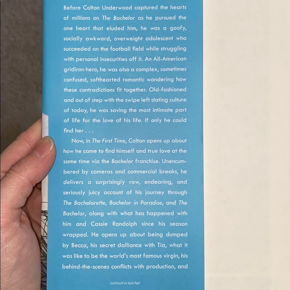 The First Time by Colton Underwood - Picture 2 of 3
